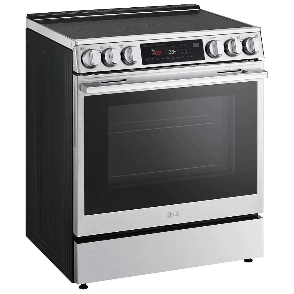 LSEL6335XE - Cuisinière électrique - LG - Acier inoxydable - Boîte ouverte