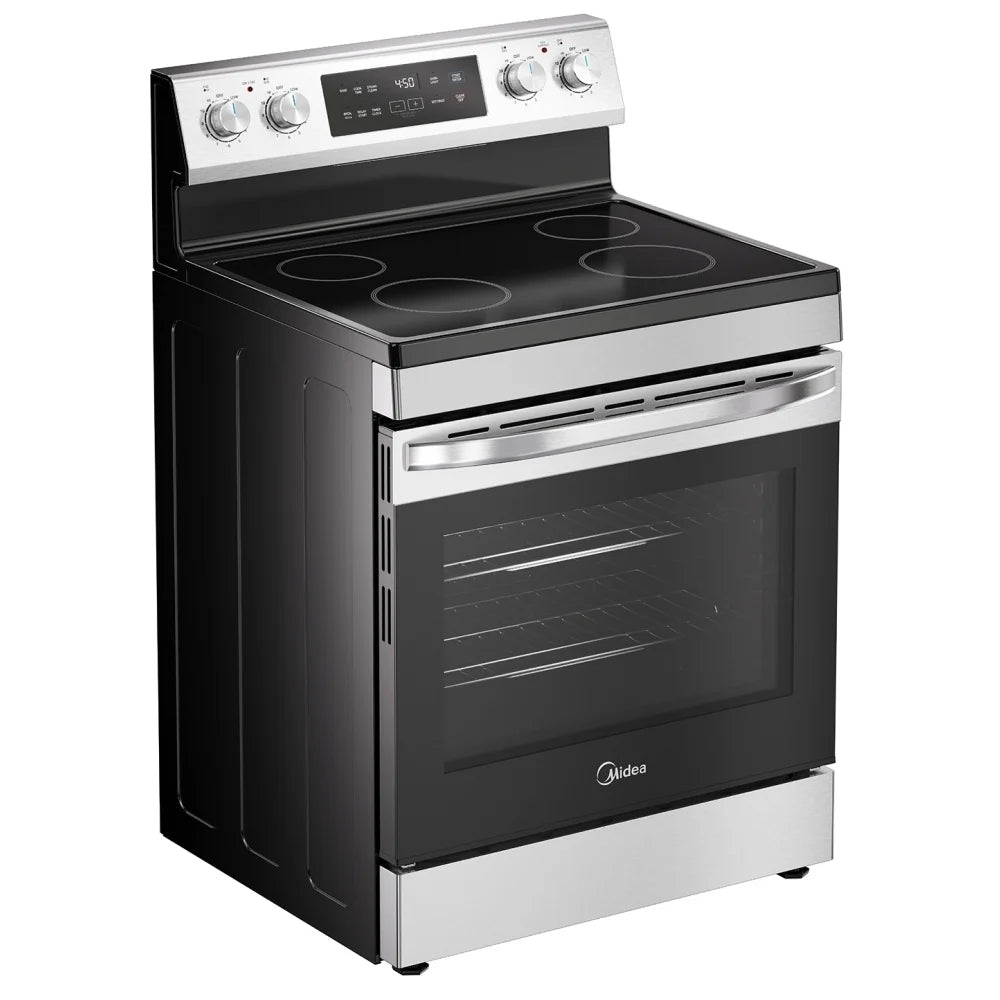 MER30B12ASSC - Electric Ranges - Midea - Stainless steel - Open box