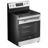 MER30B12ASSC - Electric Ranges - Midea - Stainless steel - Open box