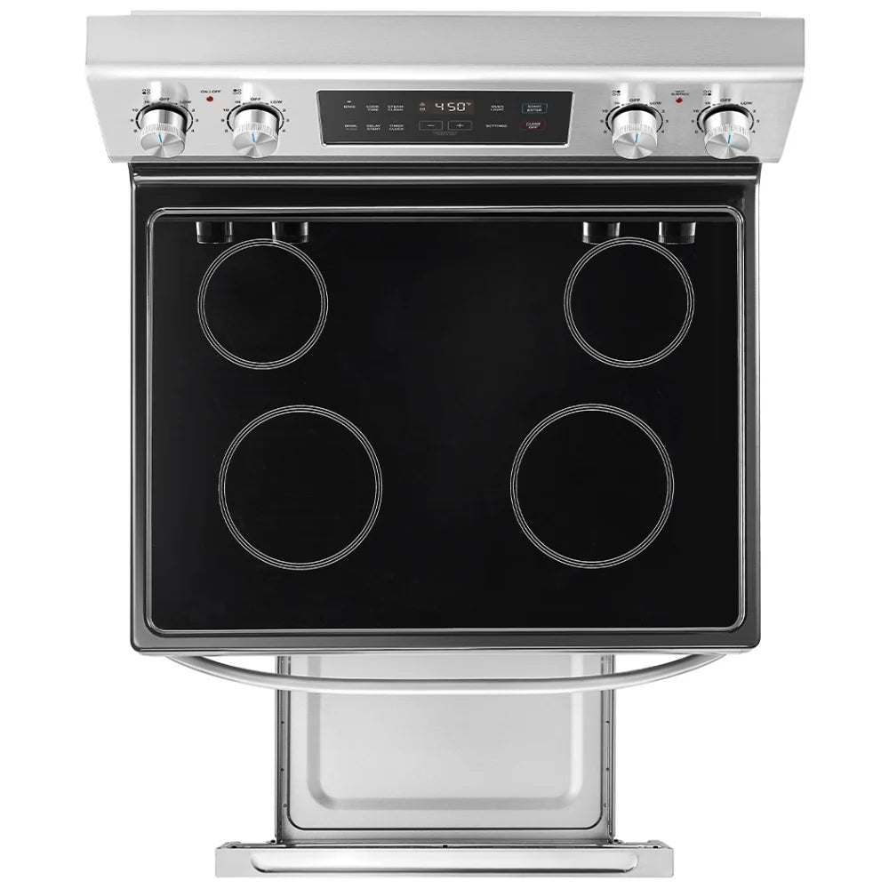 MER30B12ASSC - Electric Ranges - Midea - Stainless steel - Open box