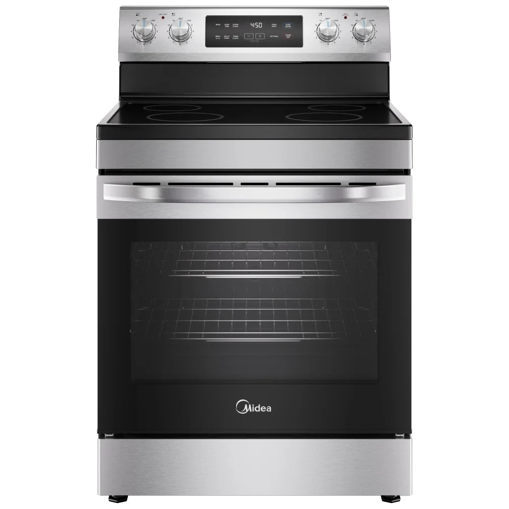 MER30B12ASSC - Electric Ranges - Midea - Stainless steel - Open box
