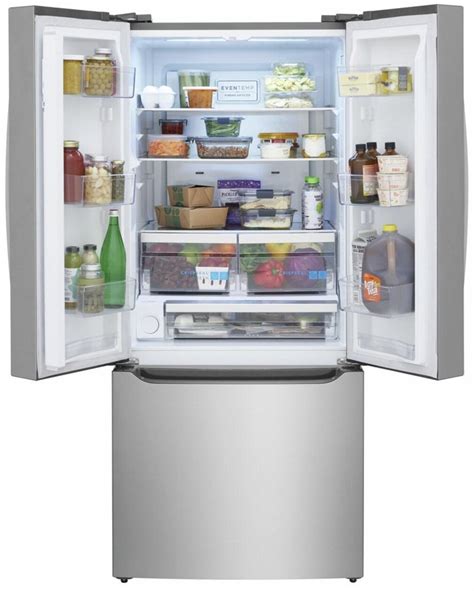 GRFG2353AFB- REFRIGERATORS - Frigidaire - French 3-Door - Stainless Steel - Open Box