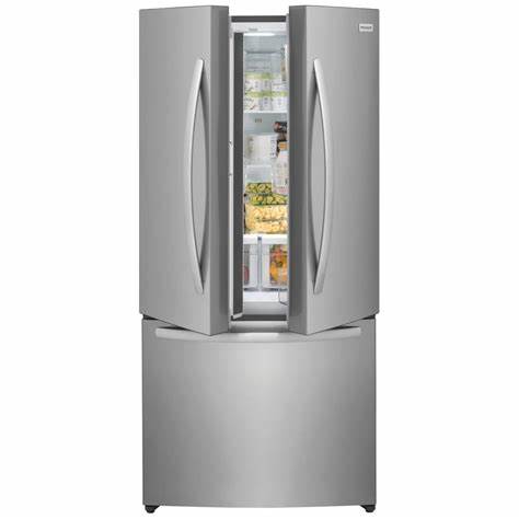 FRFG1723AV - REFRIGERATORS - Frigidaire- French 3-Door -  Stainless Steel - Open Box