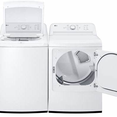 WT6105CW , DLE6100W - Washer/Dryer Sets - LG- Open box