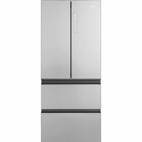 QJS15HYRFS - REFRIGERATORS - Haier - French 4-Door - Stainless Steel - Open Box