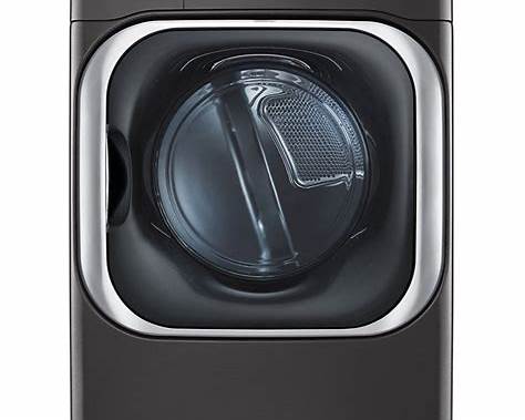 DLEX8900B - DRYERS - Front Load - LG - Black - Open Box