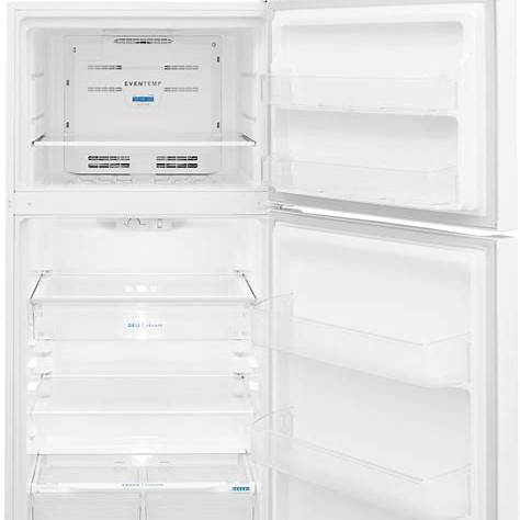 FFTR2045VW - REFRIGERATORS - Frigidaire - Top freezer refrigerators- White - Open Box