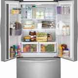 FRFG1723AV - REFRIGERATORS - Frigidaire- French 3-Door -  Stainless Steel - Open Box