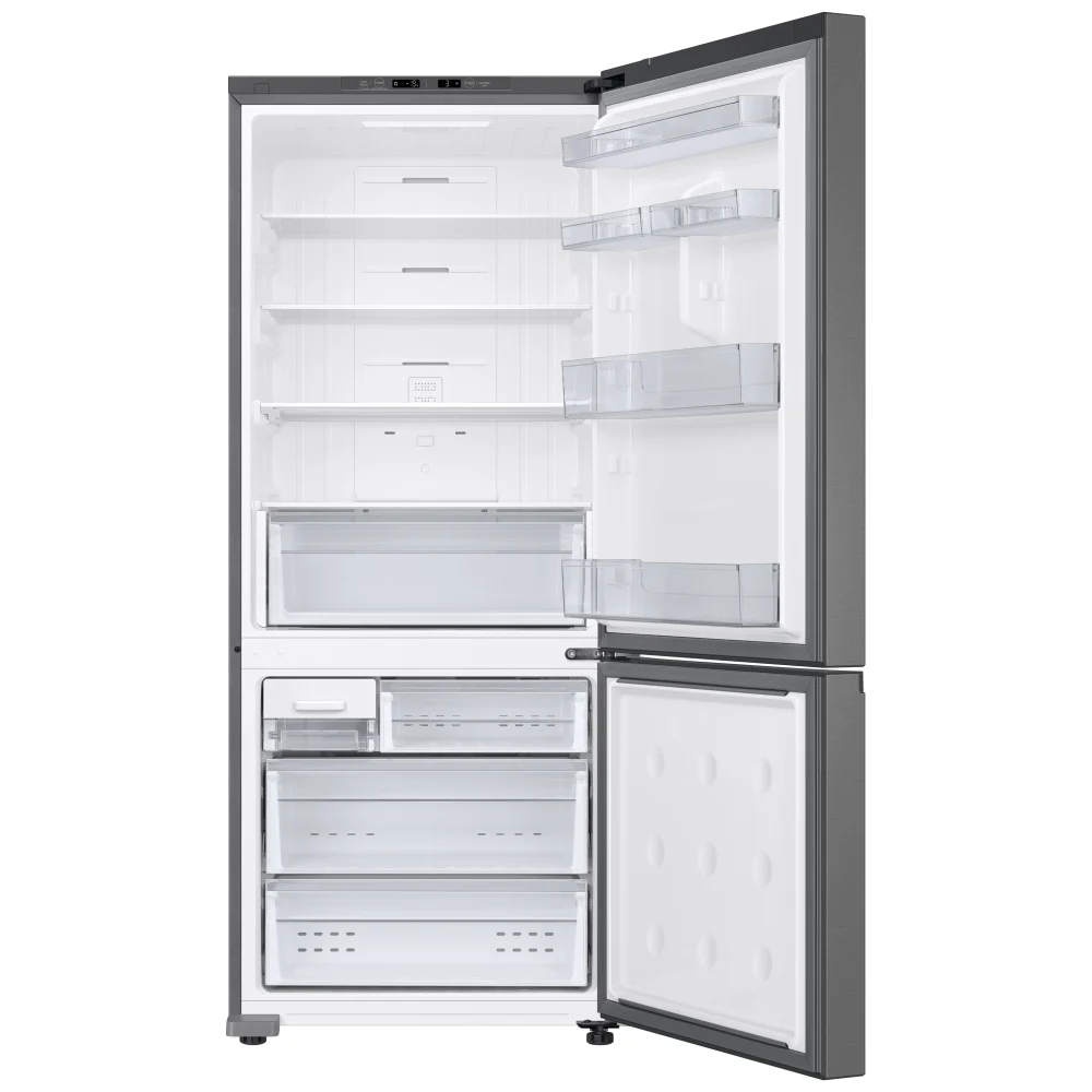 RB15DG6000SRAA - REFRIGERATORS - Samsung - Bottom Freezer - Stainless Steel - Open Box