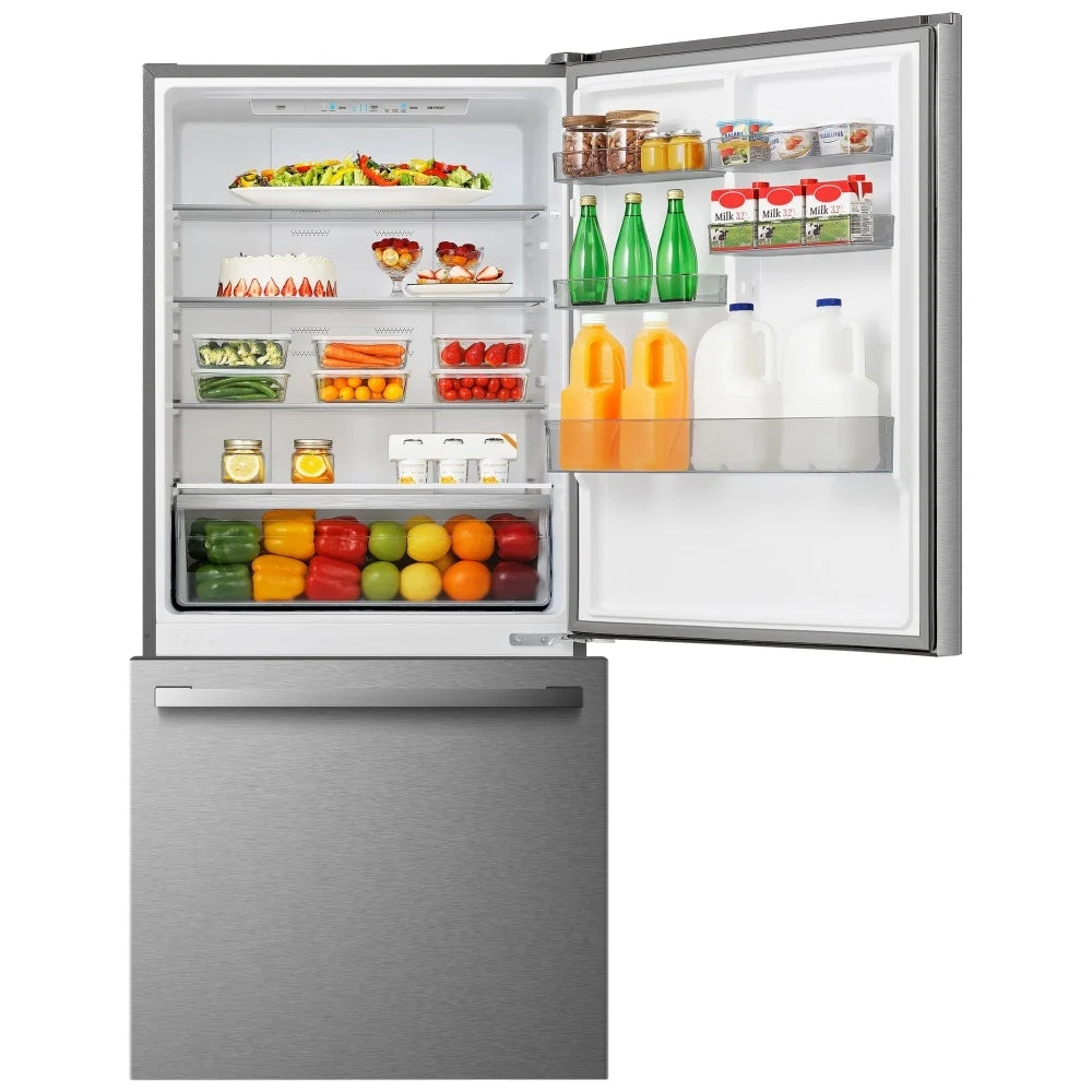 Hisense RB17A2CSE-CA – 31" Counter-Depth Bottom Freezer Refrigerator – Titanium – Open Box