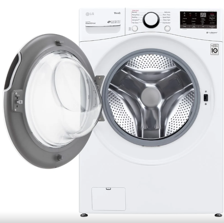 WM3600HWA - Washer - LG - Front load - White steel - Open box