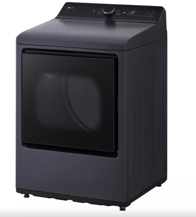 WT8200CW, DLE8200W  - Washer/Dryer Sets - Top load - LG - White & black  - Open box