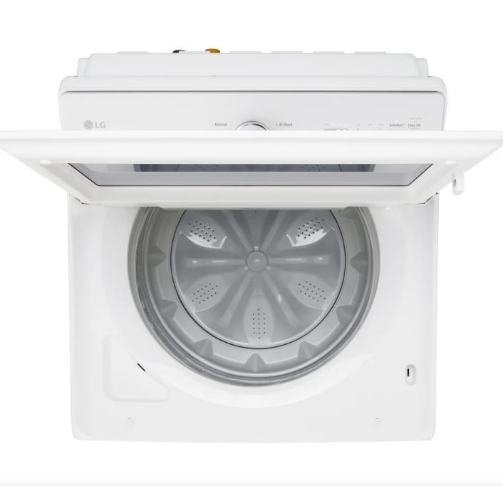 WT8200CW, DLE8200W  - Washer/Dryer Sets - Top load - LG - White & black  - Open box