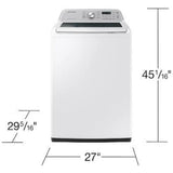 DVE47CG3500WAC/WA46CG3505A - Washer/Dryer - Samsung - White - Open box