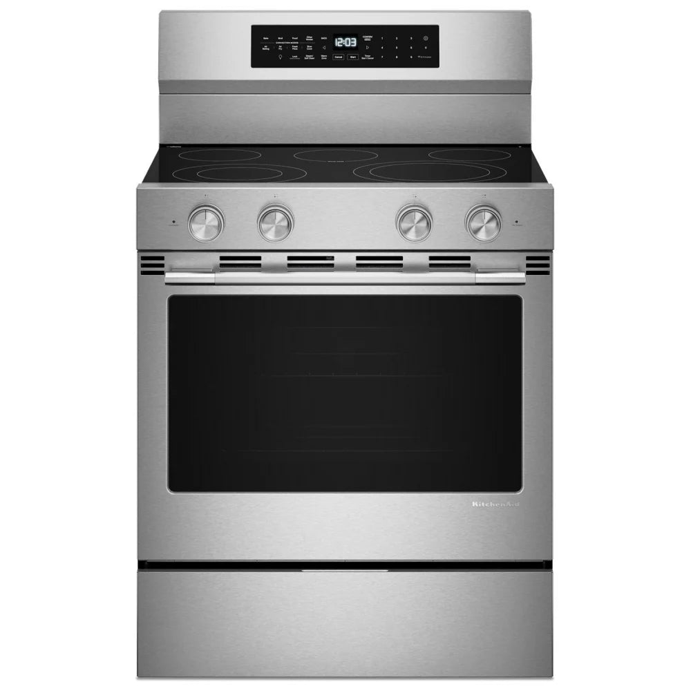 YKFES530SPS0 - RANGES - KitchenAid  - Electric - Stainless Steel - Open Box