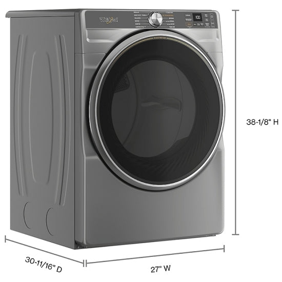 YWED6720RR - Dryers - Whirpool -Silver - Open box