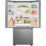 RF22A4111SR/AA - REFRIGERATORS - Samsung  - French 3-Door - Stainless Steel - Open Box