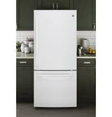 GDE21DGKSKWW  - REFRIGERATORS - GE - Bottom Freezer - White - Open Box