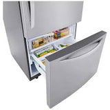 LRDCS2603S - REFRIGERATORS - 33"  - LG - Bottom Freezer - Stainless Steel - Open Box