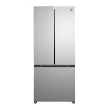 KKFDR30X17.5-SS - REFRIGERATORS -30" - Kenmore - French 3-door - Stainless steel - Open box