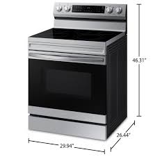 NE63A6511SS/AC - RANGES - Samsung - Electric - Stainless Steel - New