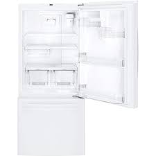 GDE21DGKSKWW  - REFRIGERATORS - GE - Bottom Freezer - White - Open Box