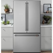 CWE23SP2MJS1  - REFRIGERATORS -  GE Café   - 36 - French 3-Door - Stainless Steel - Open Box
