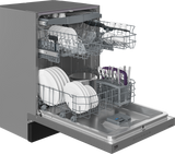 DUT36522X - DISHWASHERS - Beko - Front Controls - Stainless -  Open Box