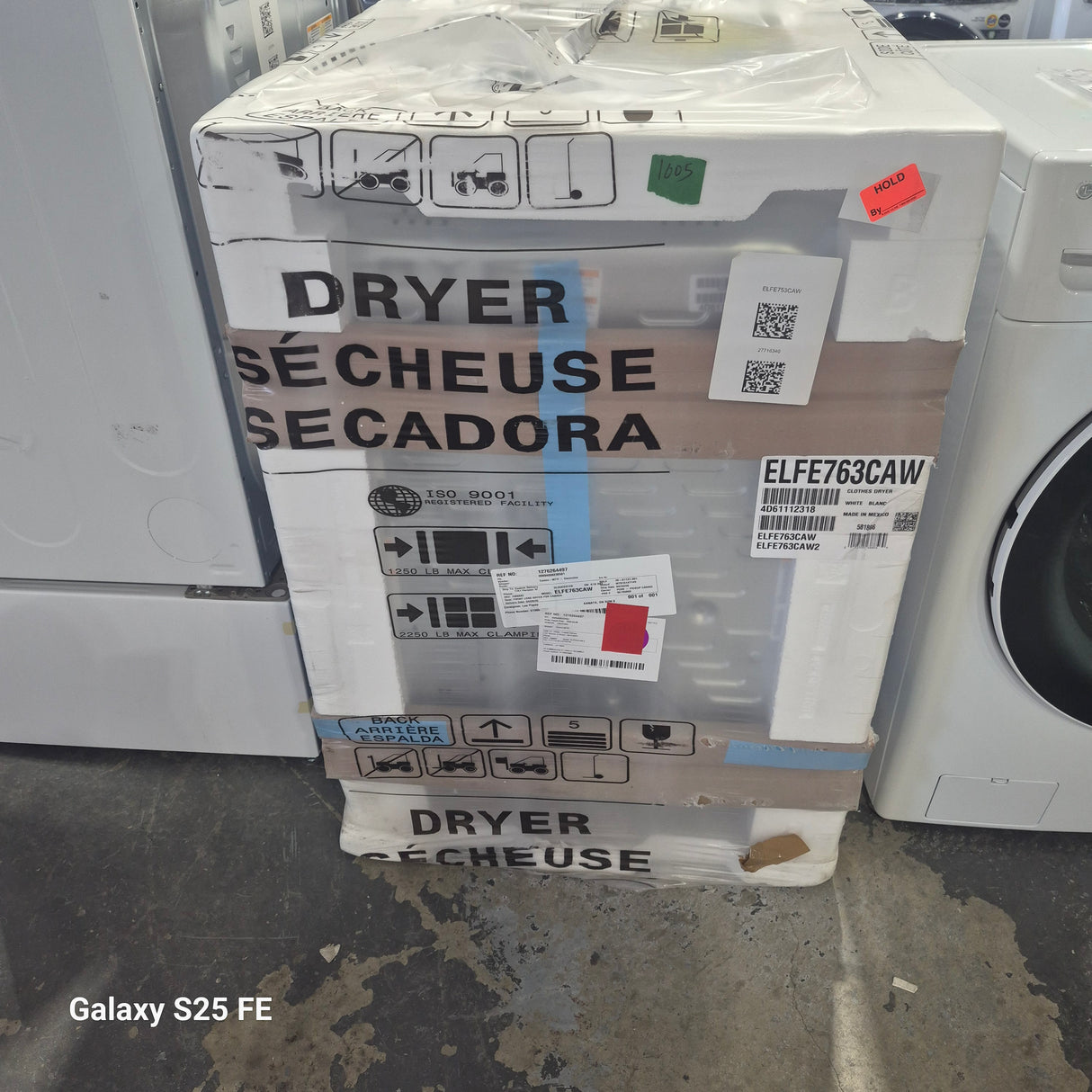 ELFE753CAW  -  Dryers - Electrolux - Front load - White -New