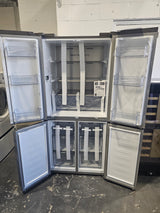 RQ17A4CSD - REFRIGERATORS - Hisense -17 Cu. Ft. - Counter-Depth - 4-Door - Stainless Steel - Open Box