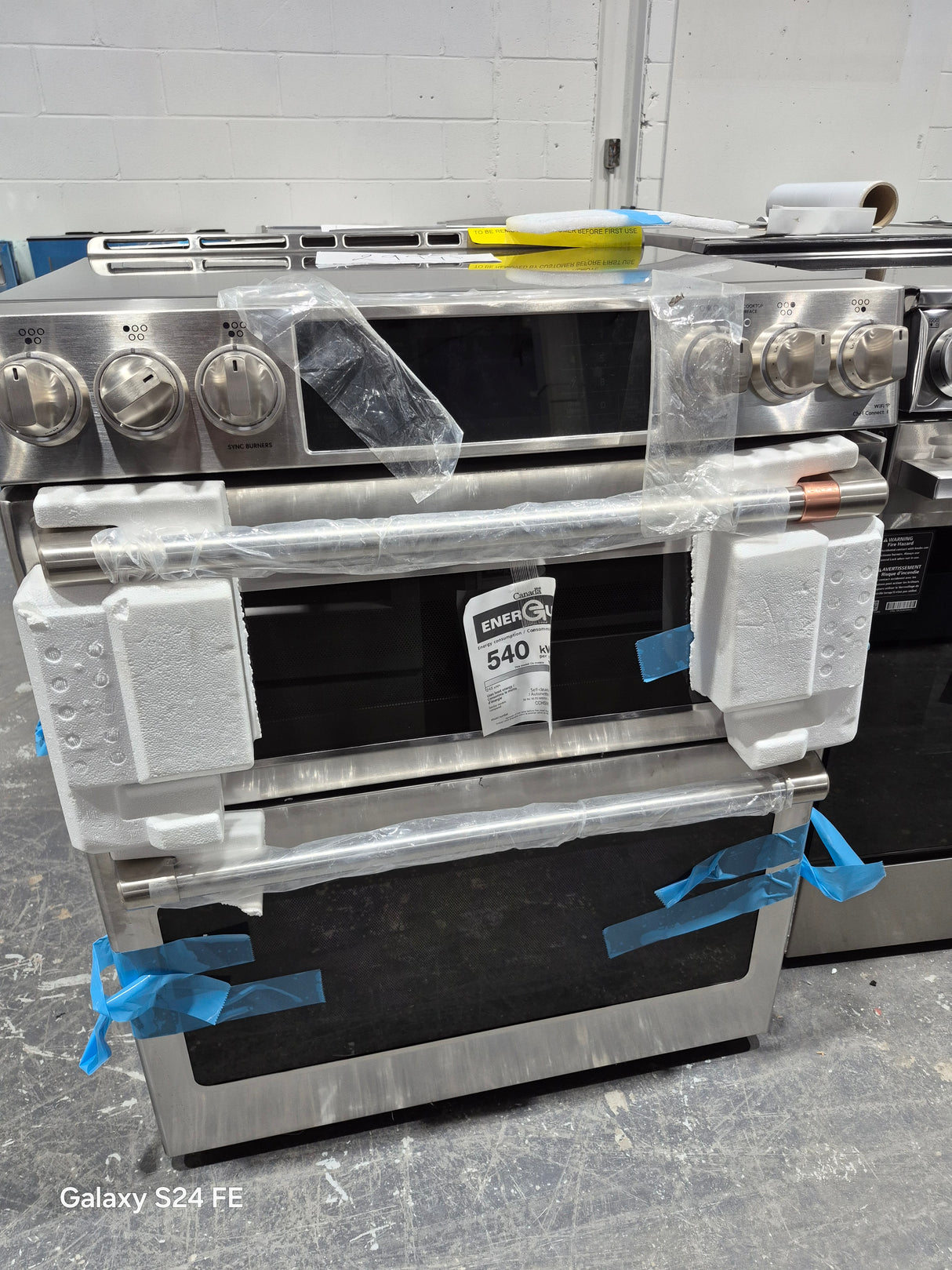 CCHS950P2MS1 - CUISINIÈRES -GE CAFÉ- Induction - Acier inoxydable - Boîte ouverte
