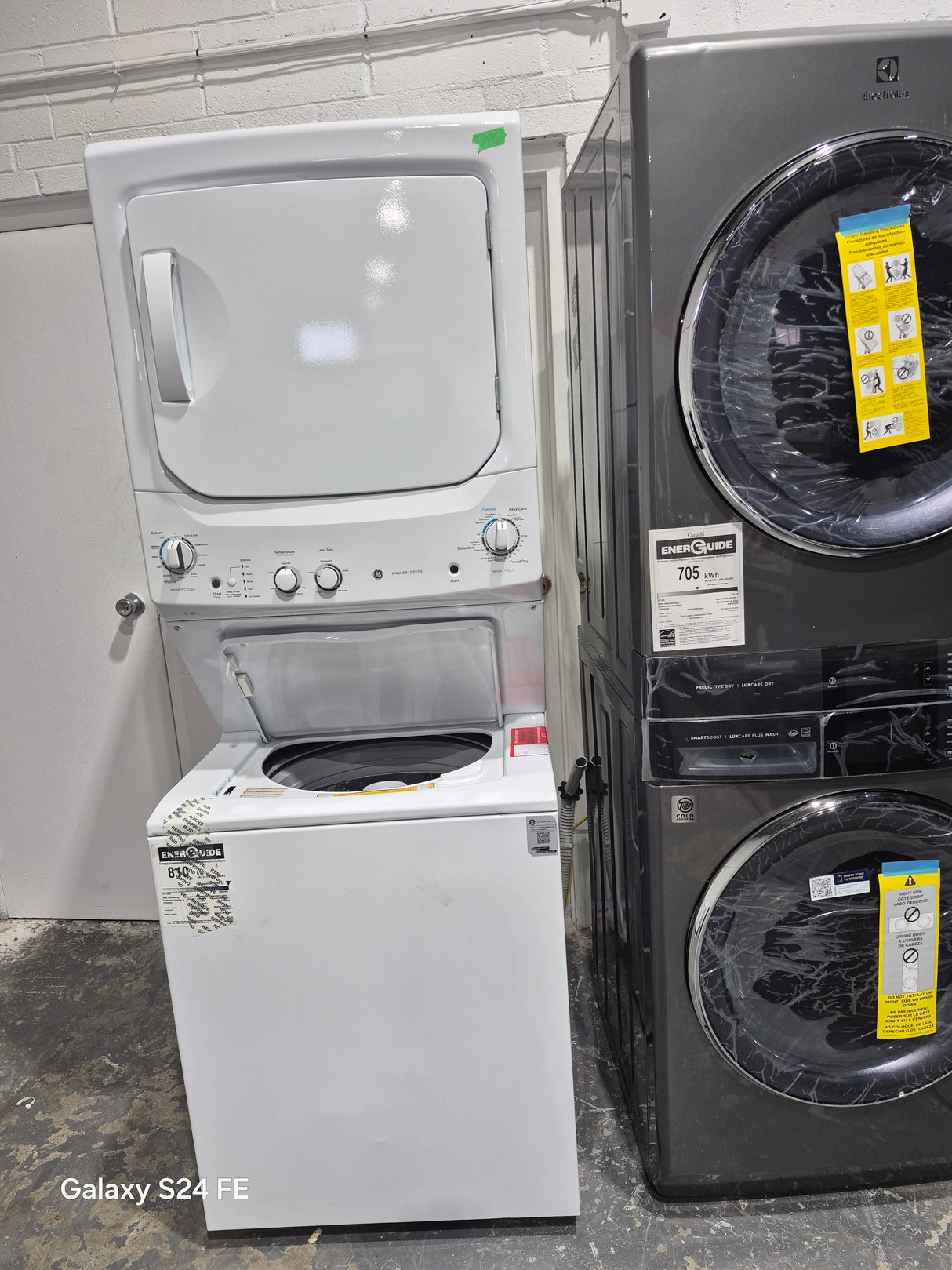 GUD27ESMM1WW - Laundry Centers - GE- White - Open Box