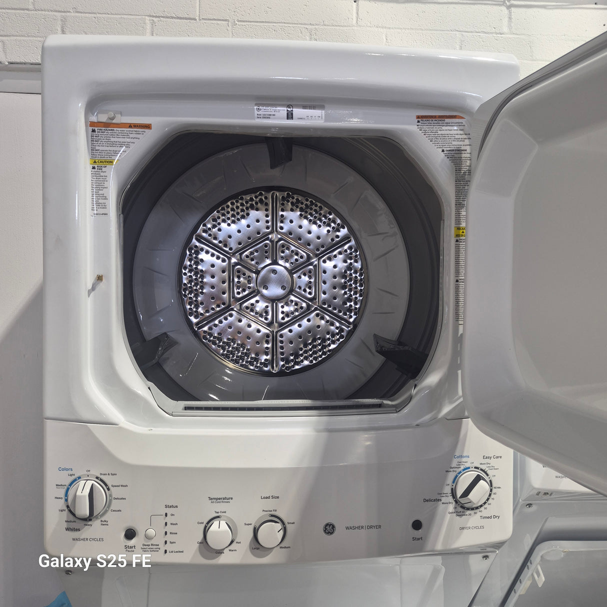 GUD27ESMM1WW - Laundry Centers - GE- White - Open Box