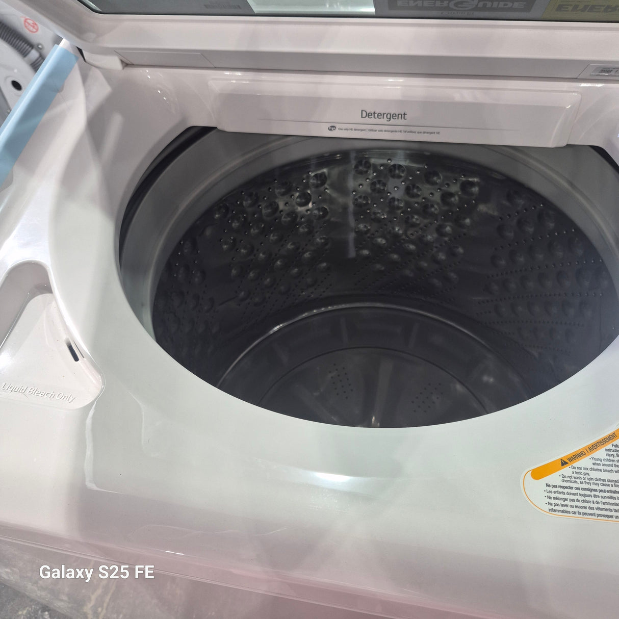 WT8200CW, DLE8200W  - Washer/Dryer Sets - Top load - LG - White & black  - Open box