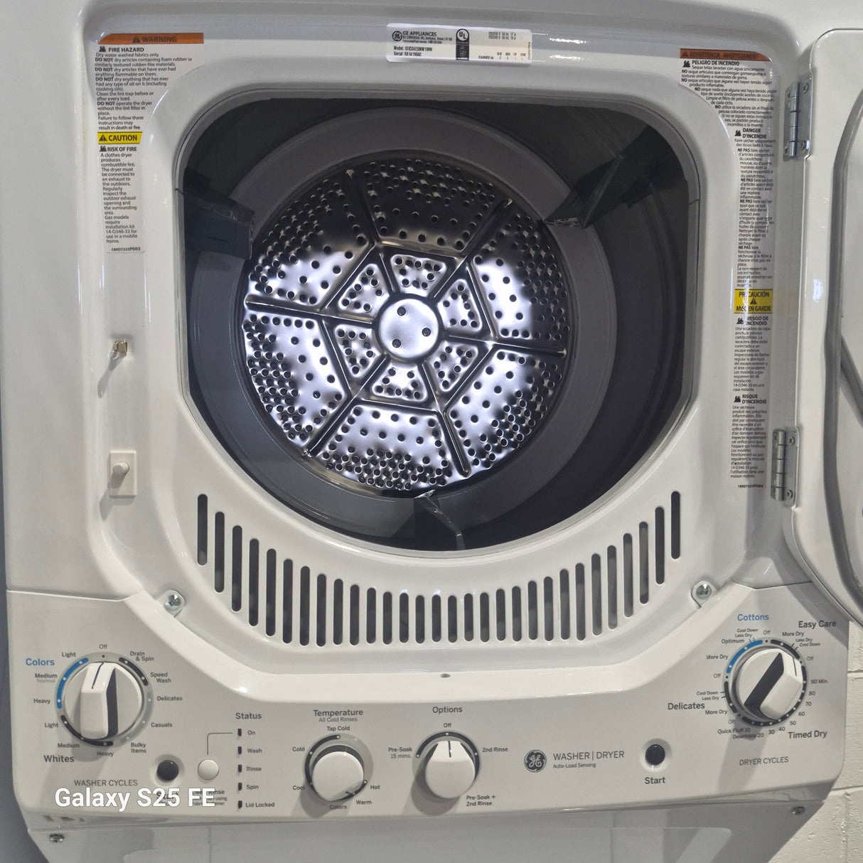GUD24ESMM1WW - Laundry Centers - GE- White - Open Box
