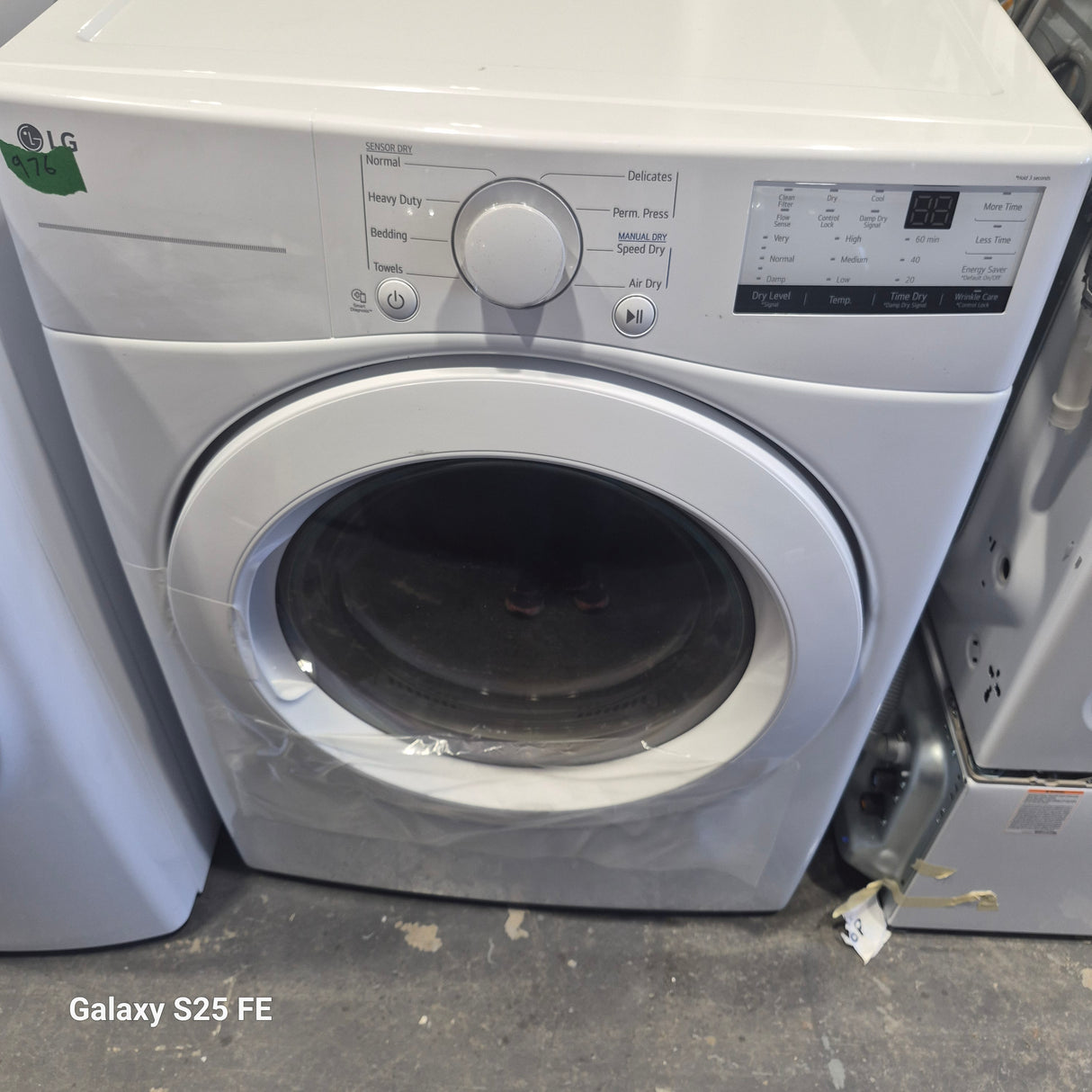 DLE3400W - DRYERS - Front Load - LG - White - Open Box