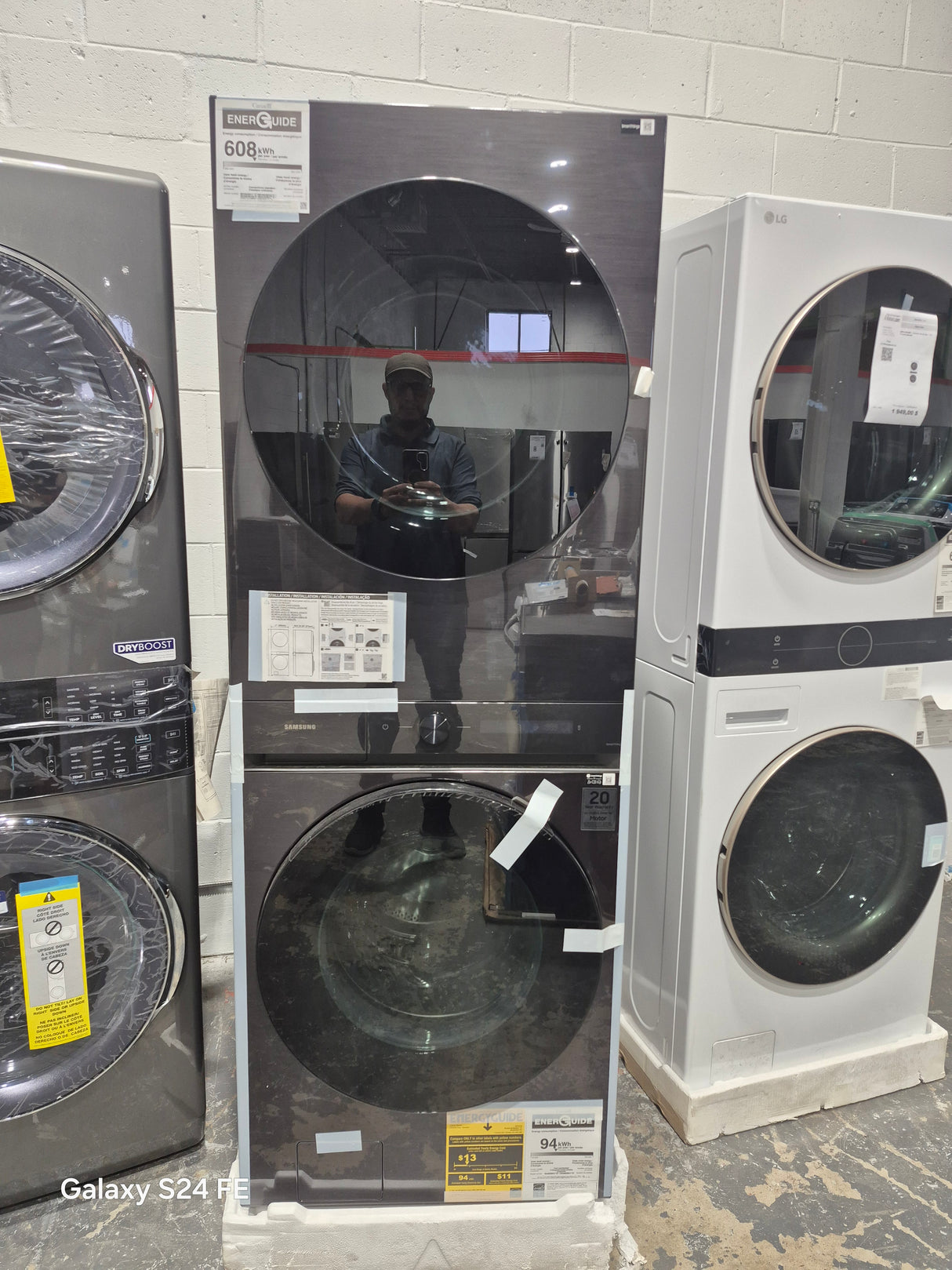 WH46DBH100EVAC - Laundry centers - Samsung - black - open box
