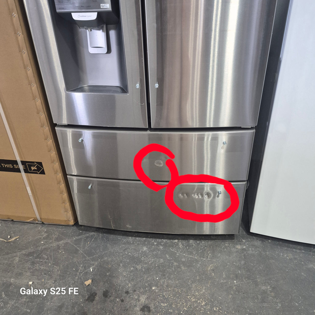LMXS28626S - REFRIGERATORS - LG - French 4-Door - Stainless Steel - Open Box