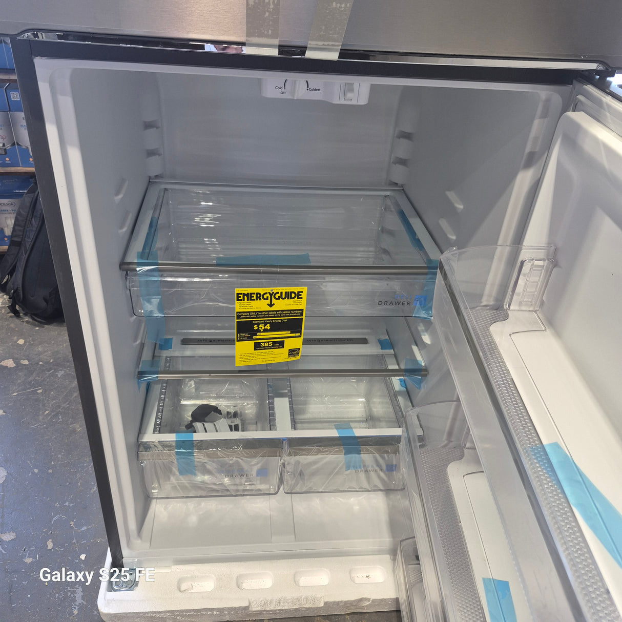GRTE2055AF - REFRIGERATORS - Top freezer - 30" - Frigidaire  -  Stainless Steel-New- Open Box