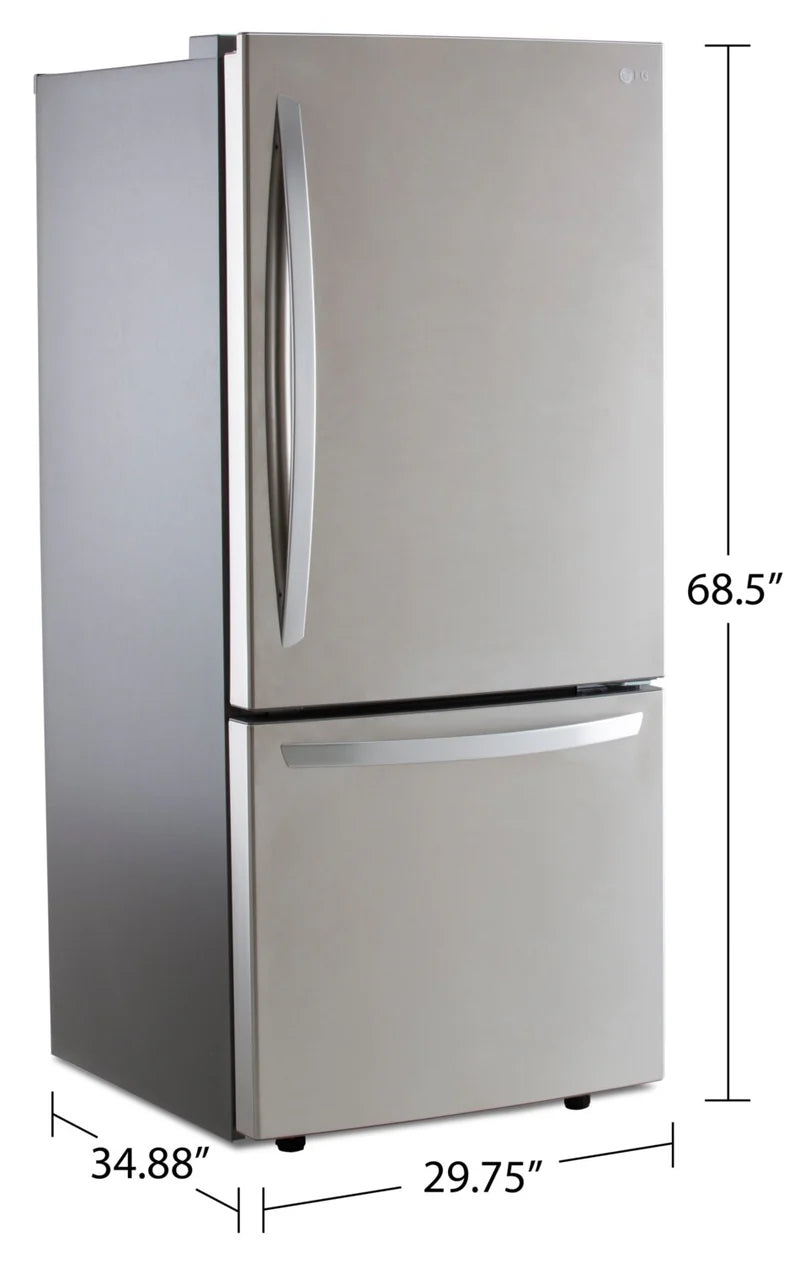 LRDNS2200S - REFRIGERATORS - LG - French 3-Door - Stainless Steel - Open Box