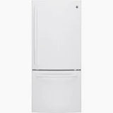 GDE21DGKSKWW  - REFRIGERATORS - GE - Bottom Freezer - White - Open Box