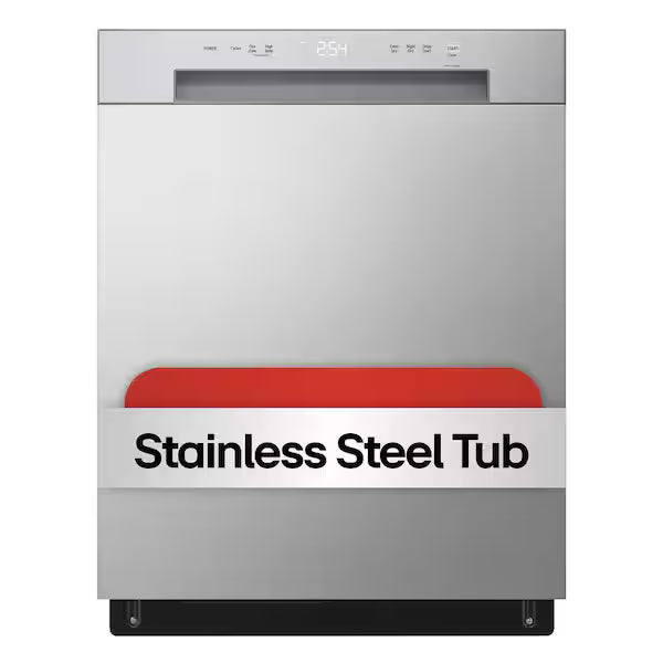 LDFC2423V - Front Controls Dishwashers - LG -  Stainless Steel - Open Box