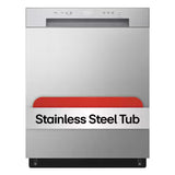 LDFC2423V - Front Controls Dishwashers - LG -  Stainless Steel - Open Box