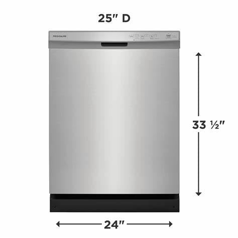 FDPC4314AS1A – Lave-vaisselle à Commandes Frontales – Frigidaire – Acier inoxydable – Neuf