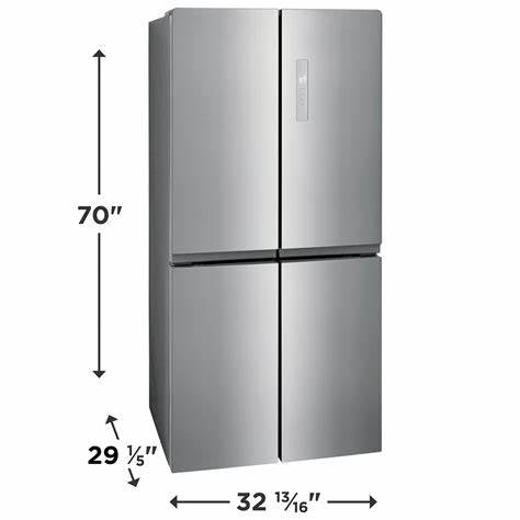 FRQG1721AV  - REFRIGERATORS - Frigidaire  - French 4-Door - Stainless Steel - Open Box