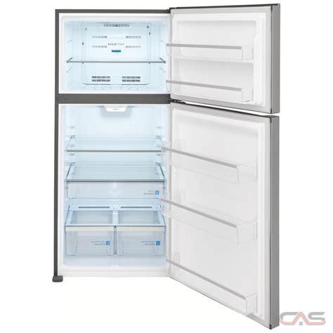 FGHT2055VF  - REFRIGERATORS - Frigidaire - Top freezer refrigerators- Stainless Steel - Open Box