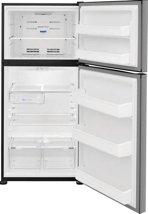 FFTR1835V - RÉFRIGÉRATEURS - Frigidaire - Réfrigérateurs Avec Congélateur En Haut - Acier inoxydable - Boîte ouverte