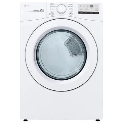 DLE3400W - DRYERS - Front Load - LG - White - Open Box