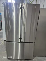 GWE22JYMFS - REFRIGERATORS - GE - French 3-Door - Stainless Steel - Open Box - Image 7
