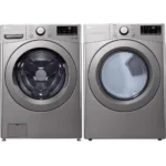 LG WM3400CV Washer & DLE3400V Electric Dryer Combo